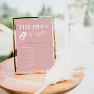 Minimalistisch ist der Preis für ein süßes Girl-Ba Einladung