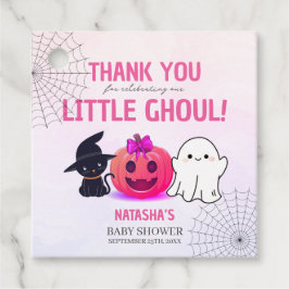 Minimalistisch ist eine Ghoul Halloween-Kinderdusc Geschenkanhänger