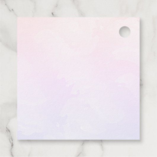 Minimalistisch ist eine Ghoul Halloween-Kinderdusc Geschenkanhänger (Rückseite)