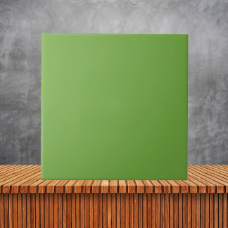 Minimalistisch Joyous Green Schlicht Solid Color # Fliese