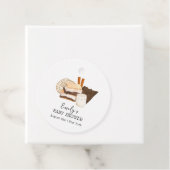 Minimalistisch Kawaii S'more Liebe & Fun Baby Dusc Geschenkanhänger (Beispiel)