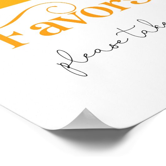 Minimalistisch kommt hier der Sonnengefallen Poster (Ecke)