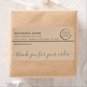 Minimalistisch Kraft bedankt sich bei Business-Mai (Insitu)