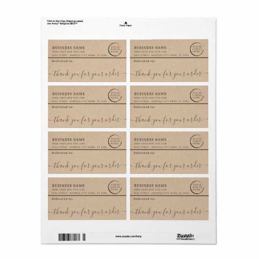 Minimalistisch Kraft bedankt sich bei Business-Mai (Vorne)