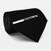 Minimalistisch Krawatte (Gerollt)