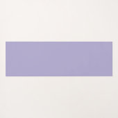 Minimalistisch Lavender Yoga Mat Yogamatte (Rückseite (Horizontal))