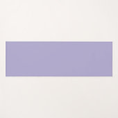 Minimalistisch Lavender Yoga Mat Yogamatte (Vorderseite (Horizontal))