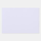 Minimalistisch leichter Lavendel nebelfest schlich Geschenkpapier Set (Vorderseite 3)