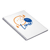 Minimalistisch Lemon Line Art - Moderne Zitrusfrüc Notizblock (Rechte Seite)