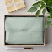 Minimalistisch Light Celadon Green Schlicht Solid  Seidenpapier (Geschenk)