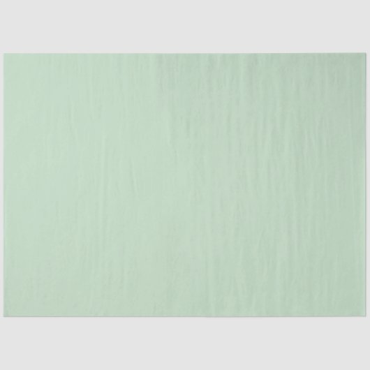 Minimalistisch Light Celadon Green Schlicht Solid  Seidenpapier (Vorderseite)