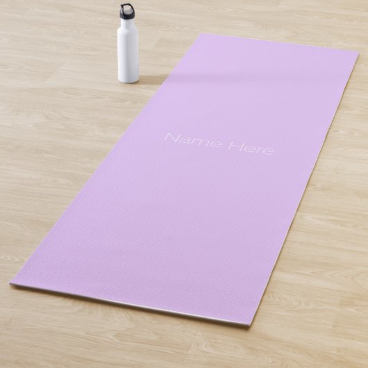 Minimalistisch-Light-individuelle Name-Monogramm m Yogamatte (Beispiel)