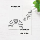 Minimalistisch Lines Cool Earring Juwelier Display (Schreibtisch)