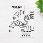 Minimalistisch Lines Cool Earring Juwelier Display (Schreibtisch)