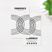 Minimalistisch Lines Cool Earring Juwelier Display (Schreibtisch)