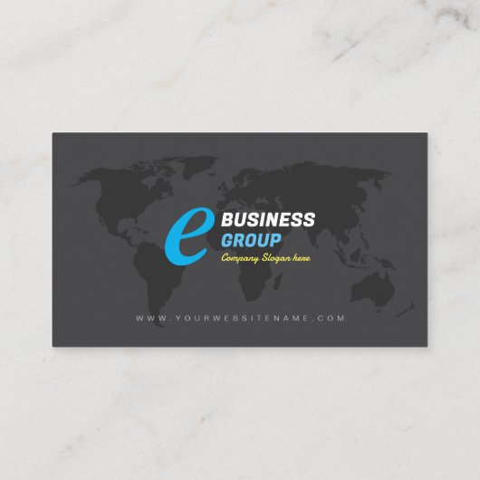 Minimalistisch, Luxus, Beruflich, Visitenkarte (Rückseite)