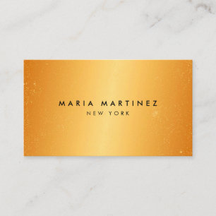 Minimalistisch Luxus Boutique Gold Visitenkarte