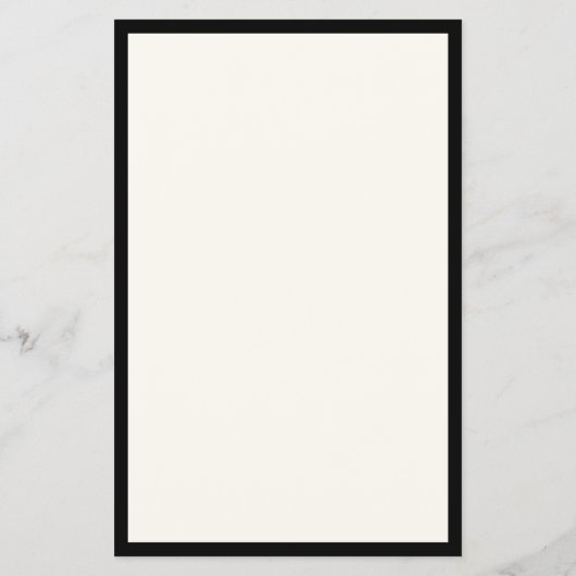 Minimalistisch Luxus Boutique Schwarz/Elfenbein Flyer (Hinten)