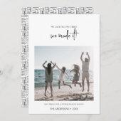 Minimalistisch machten wir Weihnachten (Vorne/Hinten)