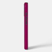 Minimalistisch Magenta Abstrakt Case-Mate iPhone Hülle (Rückseite / Links)