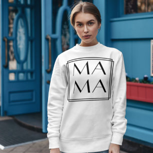 Minimalistisch Mama Sweatshirt