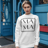 Minimalistisch Mama Sweatshirt