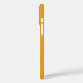 Minimalistisch Marigold Tone Case-Mate iPhone Hülle (Rückseite / Links)