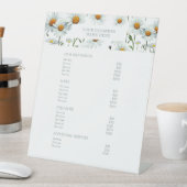 Minimalistisch | Menü "Salon Price List Service" Sockelschild (In Situ)