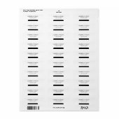 Minimalistisch Merrier Together Wedding Christmas (Vorne)