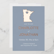 Minimalistisch Minnesota Staat Hochzeit in Urlaubs