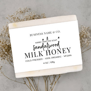 Minimalistisch-Modern 2x11" Soap Bar Bellyband Lab