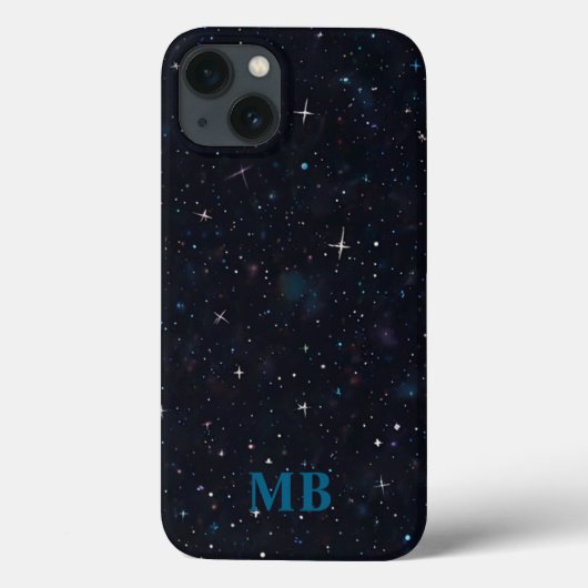 Minimalistisch-Modern-Anfangsmonogramm Case-Mate iPhone Hülle (Rückseite)