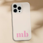 Minimalistisch-Modern-Anfangsmonogramm iPhone 16 Pro Max Hülle<br><div class="desc">Minimalistisches,  modernes Monogram Phone Case. Erstellen Sie Ihren eigenen personalisierten iPhone Case mit individuellem Anfangsnamen.</div>
