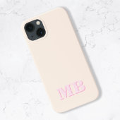 Minimalistisch-Modern-Anfangsmonogramm Case-Mate iPhone Hülle