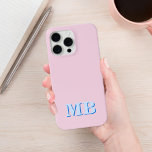 Minimalistisch-Modern-Anfangsmonogramm Case-Mate iPhone Hülle<br><div class="desc">Minimalistisches,  modernes Monogram Phone Case. Erstellen Sie Ihren eigenen personalisierten iPhone Case mit individuellem Anfangsnamen.</div>