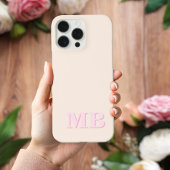 Minimalistisch-Modern-Anfangsmonogramm Case-Mate iPhone Hülle