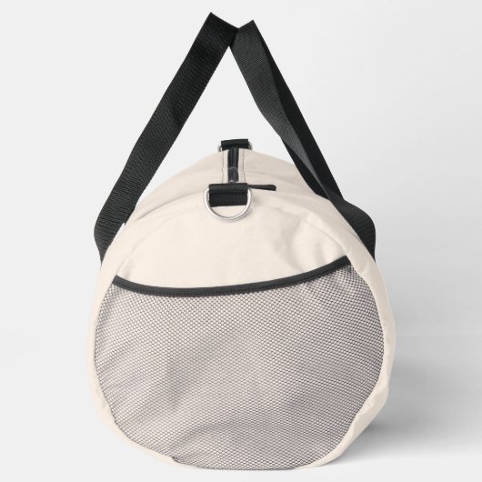Minimalistisch-Modern-Anfangsmonogramm Duffle Bag (Rechts)