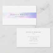 Minimalistisch modern Beruflich Visitenkarte (Vorne/Hinten)