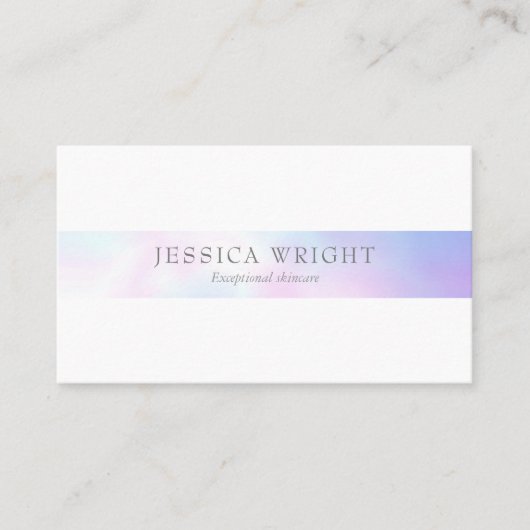 Minimalistisch modern Beruflich Visitenkarte (Vorderseite)