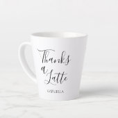 Minimalistisch-modern dank neuester Schwarz-weißer Milchtasse (Linke Ecke)