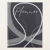 Minimalistisch-modern, Hochzeitsplaner 12 Planer (Vorderseite)