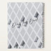 Minimalistisch-modern, Hochzeitsplaner 18 Planer (Rückseite)