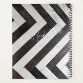 Minimalistisch-modern, Hochzeitsplaner 22 Planer (Rückseite)