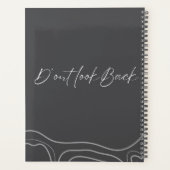 Minimalistisch-modern, Hochzeitsplaner 4 Planer (Rückseite)