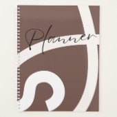 Minimalistisch-modern, Hochzeitsplaner 5 Planer (Vorderseite)