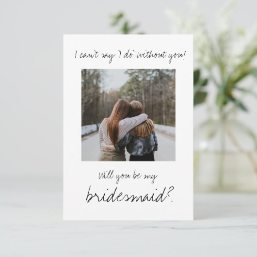 Minimalistisch modern ist mein Vorschlag für eine (Stehend Vorderseite)