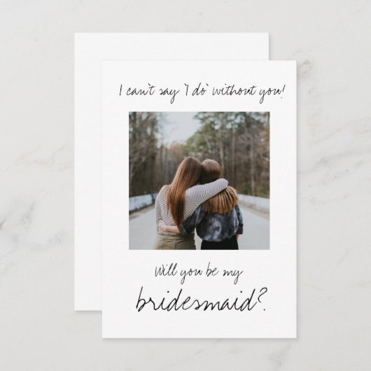 Minimalistisch modern ist mein Vorschlag für eine  (Vorne/Hinten)