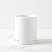 Minimalistisch modern kaffeetasse (Mittel)