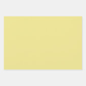 Minimalistisch Modern Khaki Geschenkpapier Set (Vorderseite 2)