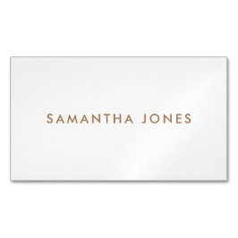 Minimalistisch modern magnetische visitenkarte